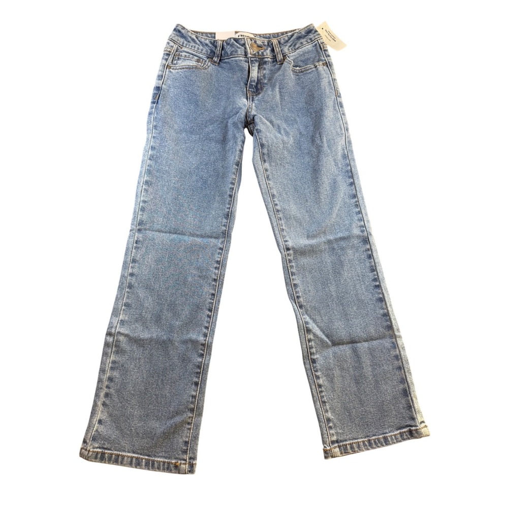 RSQ Kids Baggy Jeans Light Wash Denim Size 7 - Picture 2 of 8